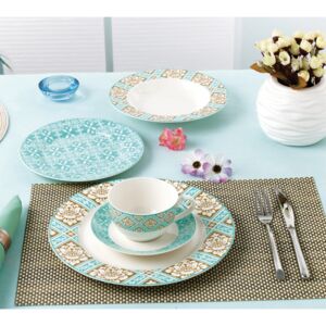 20-Piece New Bone Porcelain Dinner Set 20-Piece New Bone Porcelain Dinner Set